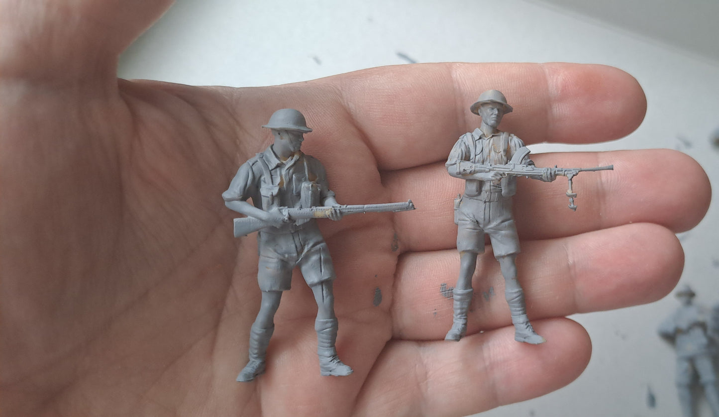 Desert Firefight: DAK Infantry in Action