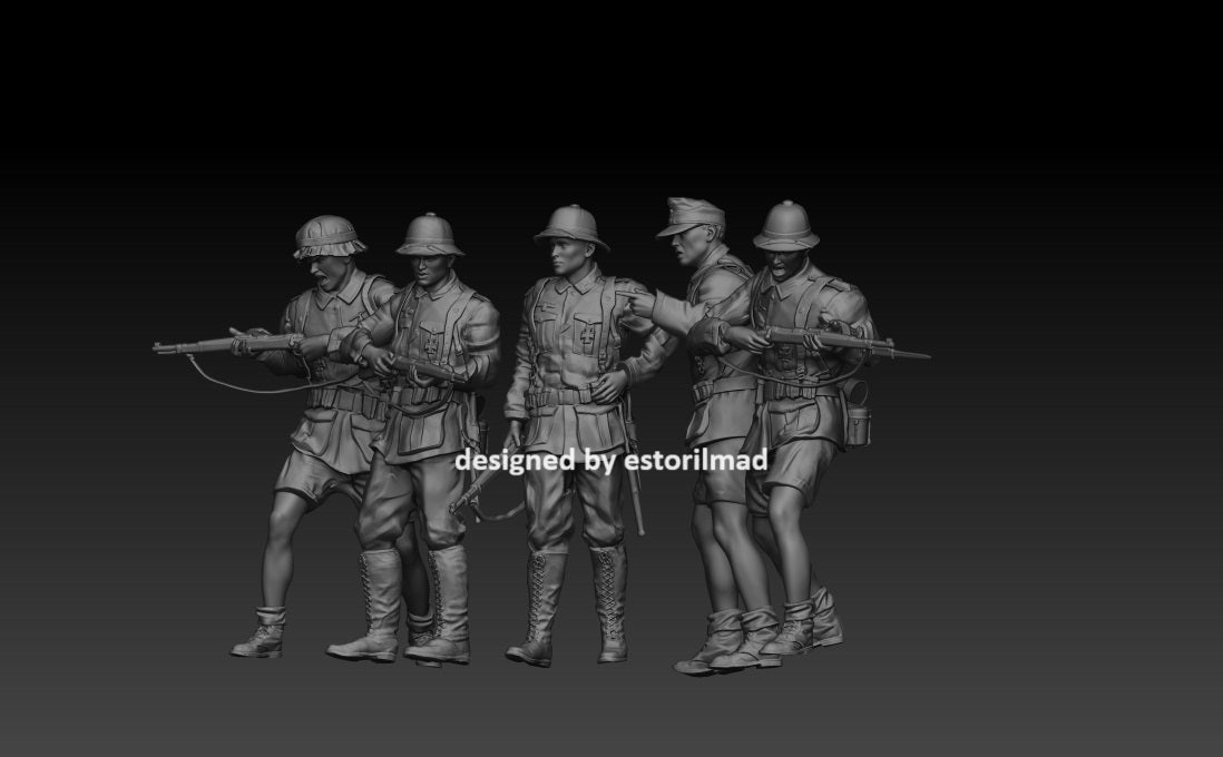 Desert Foxes: German Afrika Korps Soldier Pack