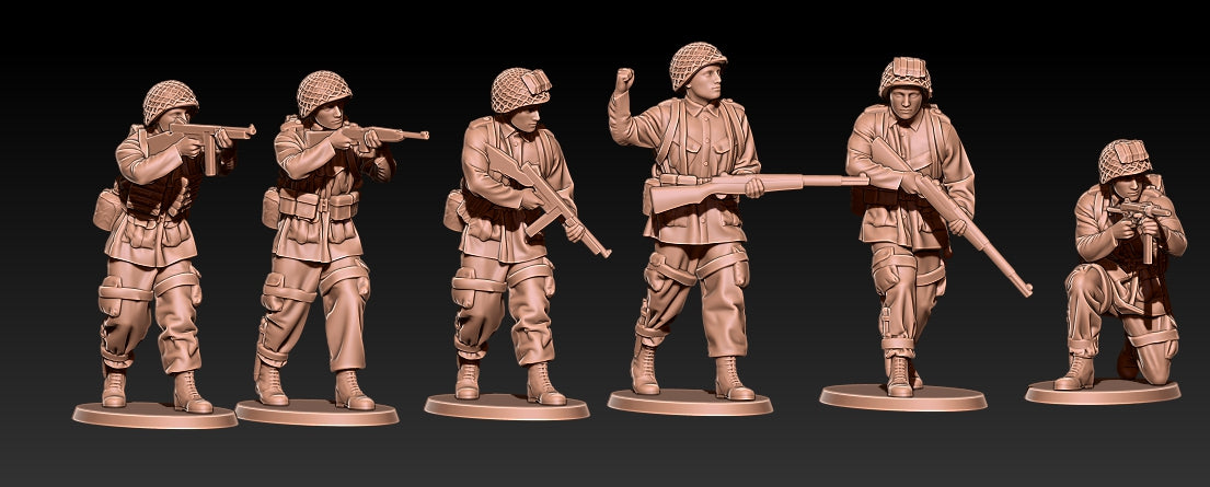 US Paratroopers