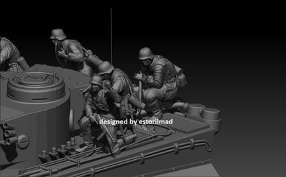 Panzer Grenadiers: Tiger I Tank Riders V2
