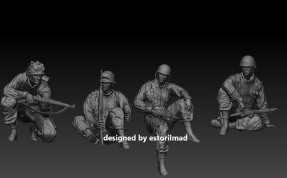 Armor Support: US Paratrooper Tank Riders