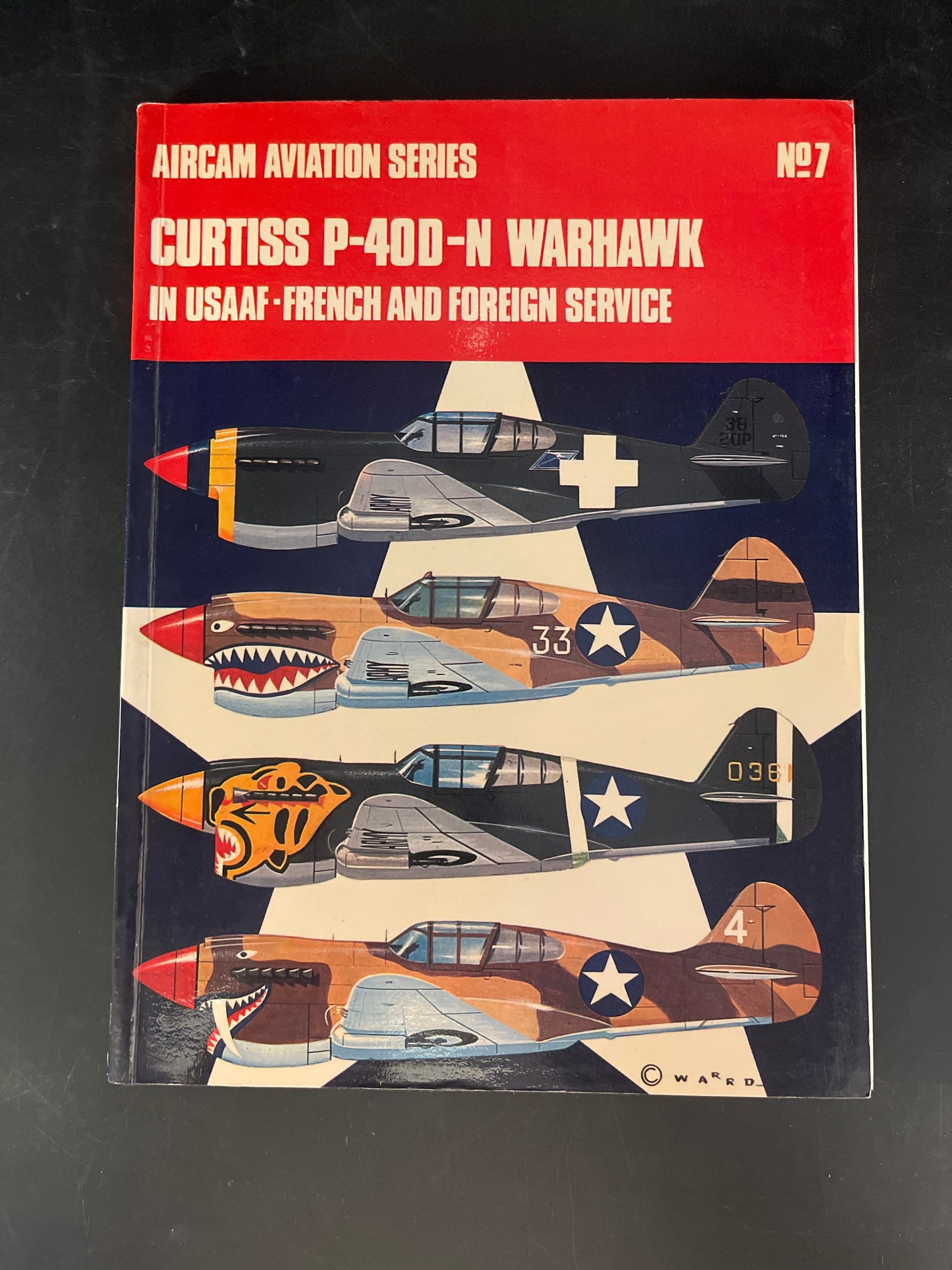 CURTISS P-40D-N Warhawk in U.S.A.A.F., French and Foreign Service