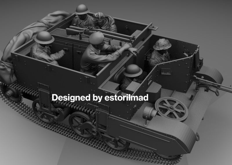 Iron Steeds of the Commonwealth: Bren Carrier & Crew