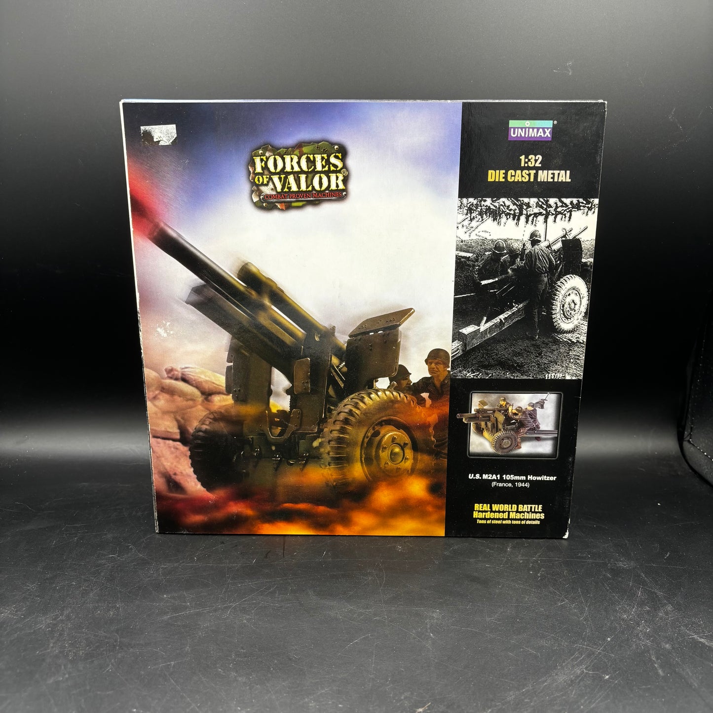 U.S. M2A1 105mm Howitzer ; US Army  (Forces of Valor (Unimax), 1/32)