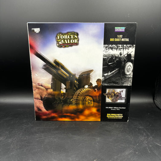 U.S. M2A1 105mm Howitzer ; US Army  (Forces of Valor (Unimax), 1/32)