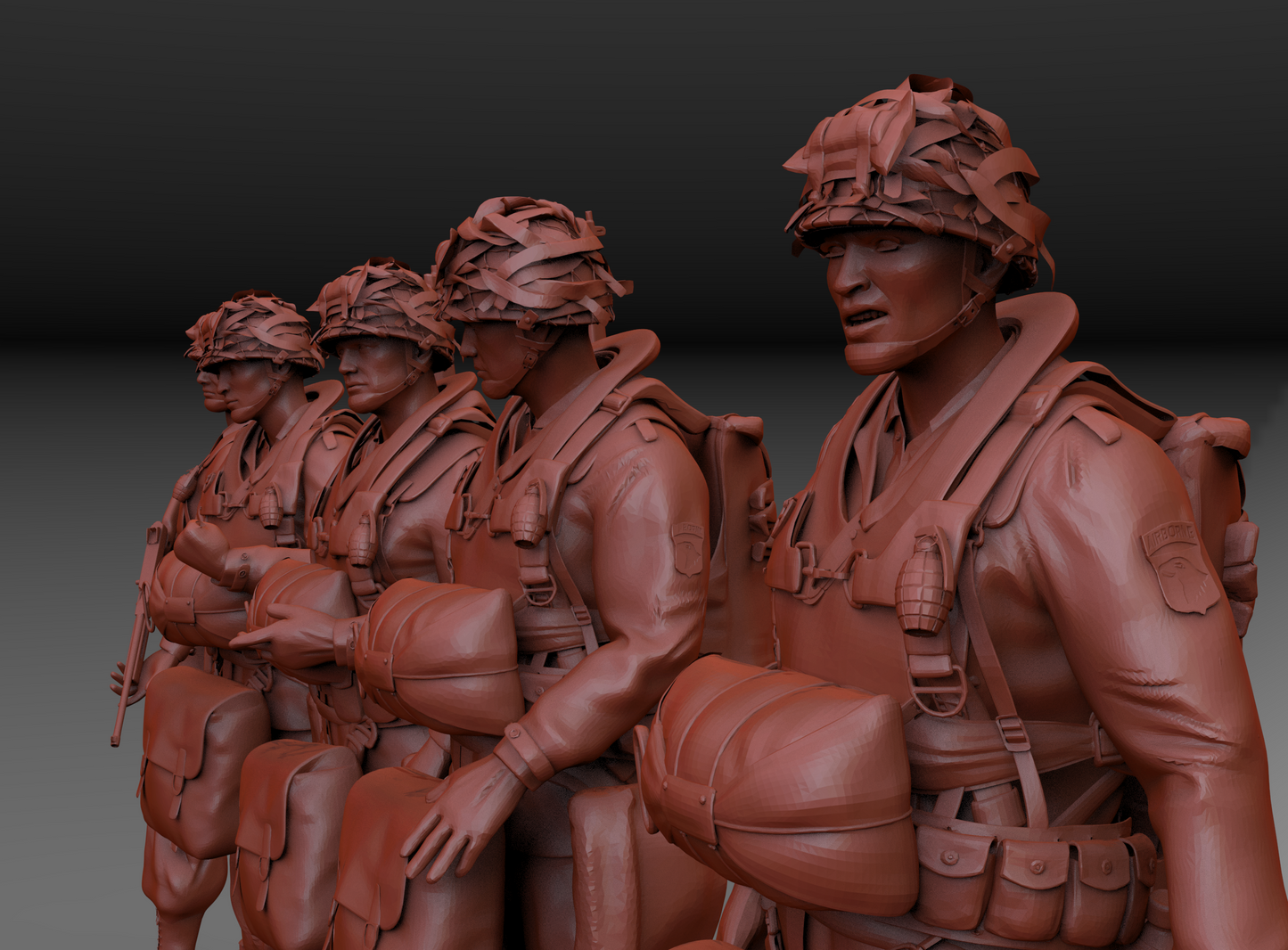 Assembly Point: US Airborne Section in Action