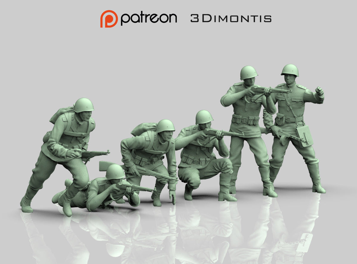 Soldiers Russia – 1/35 scale