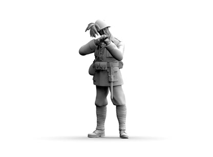 Italian Soldier – 1/32 scale