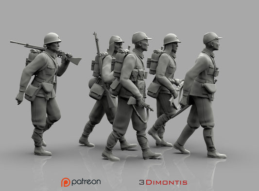 Japan Soldiers – 1/35 scale