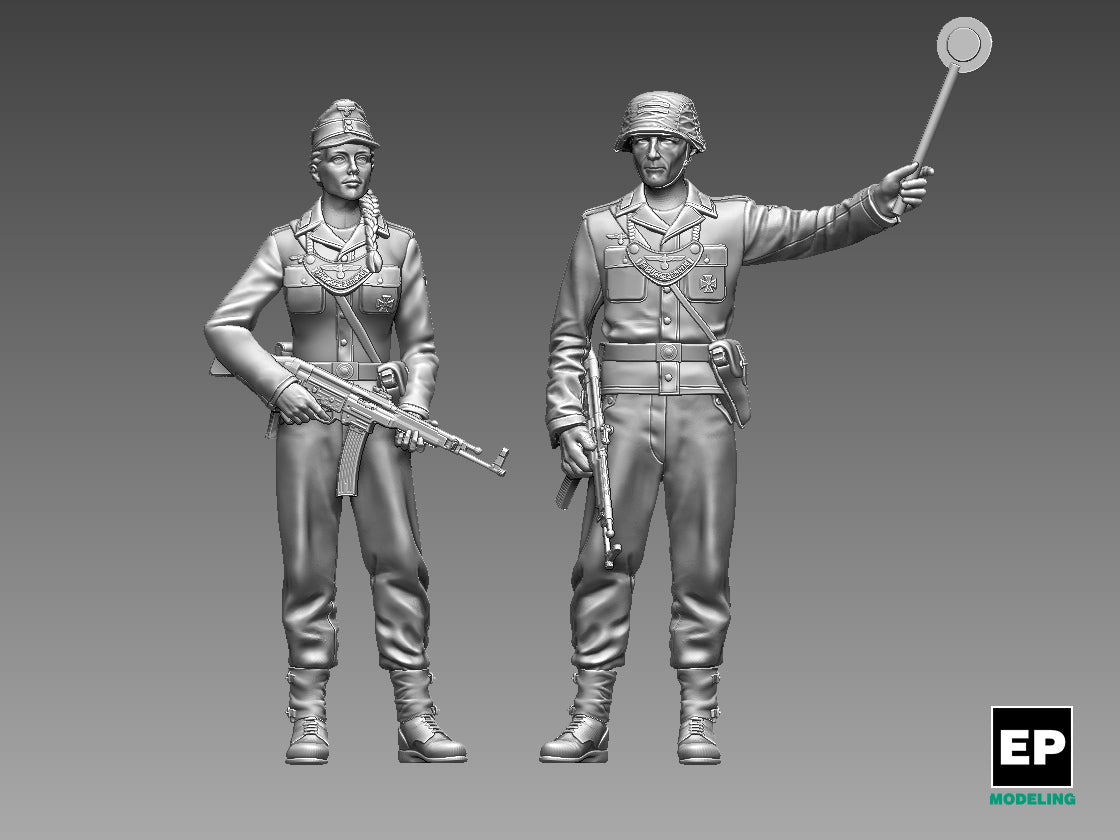 Feldgendarmerie German Soldiers – 1/16 scale