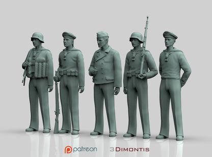 German Sailors – 1/35 scale