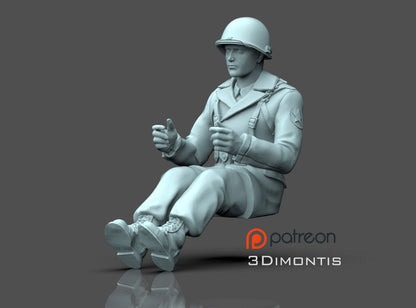 US Driver Soldier – 1/35 scale