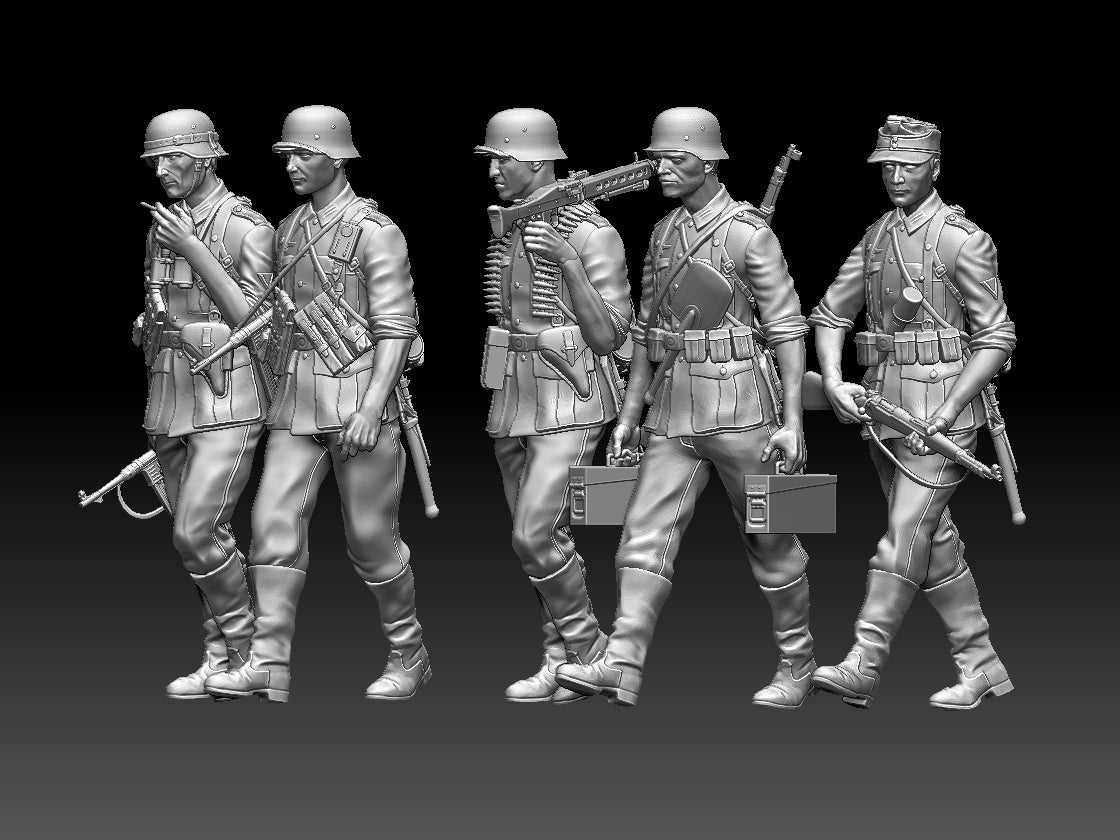 German Soldiers – 1/16 scale