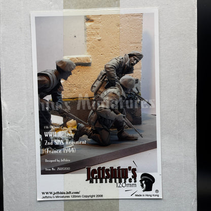Jeff Shiu 1/16 WWII British 2nd SAS Regiment France 1944 Collector Edition box (JS120200)