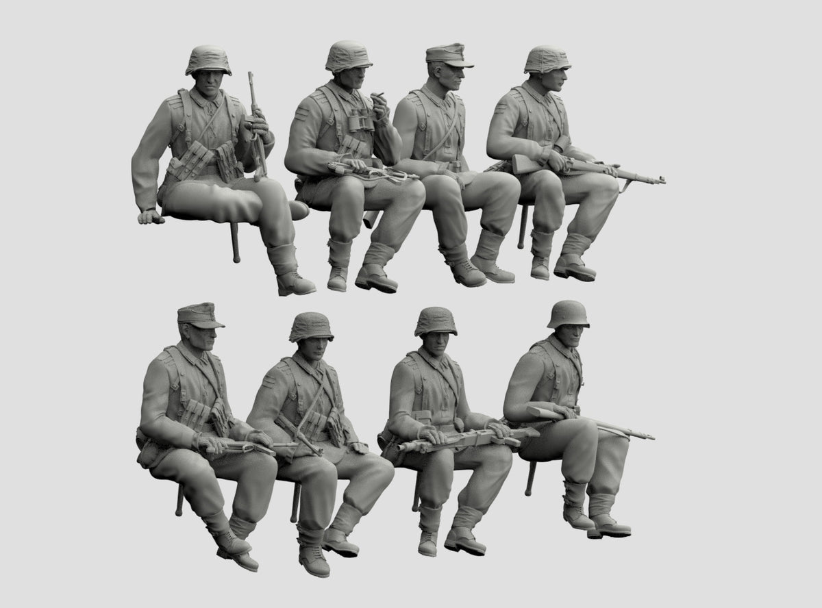 German Soldiers – 1/16 scale