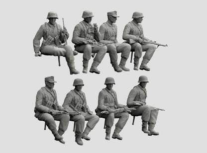 German Soldiers – 1/16 scale