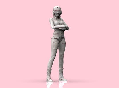 USA Woman Tank Crew – 1/16 scale