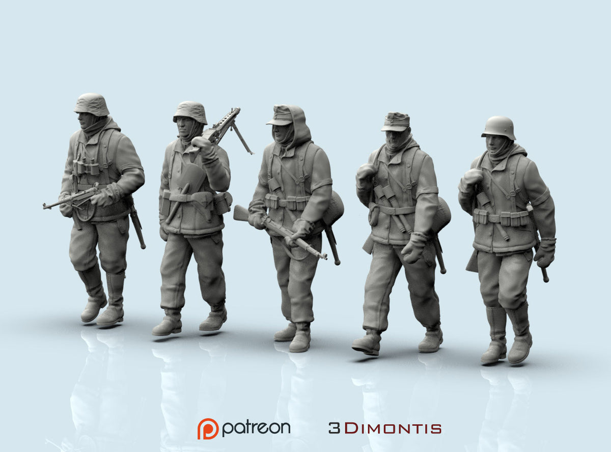 German Soldiers – 1/35 scale