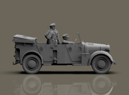 Horch 901and General Rommel – 1/32 scale