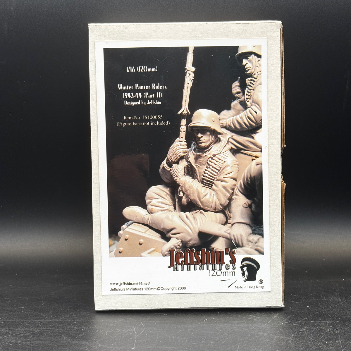 Jeff Shiu 1/16 Winter Panzer Riders 1943-44, Part II resin figure kit box (JS120055)