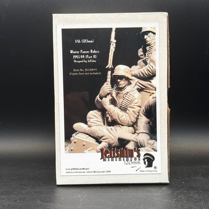 Jeff Shiu 1/16 Winter Panzer Riders 1943-44, Part II resin figure kit box (JS120055)