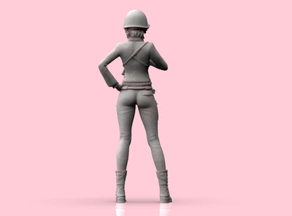USA Woman Tank Crew – 1/16 scale
