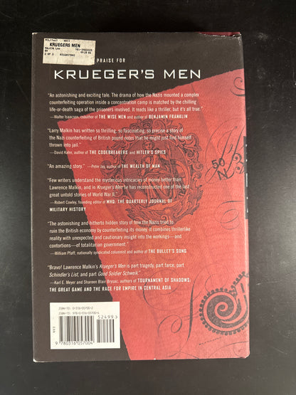 Krueger's Men: The Secret Nazi Counterfeit Plot and the Prisoners of Block 19