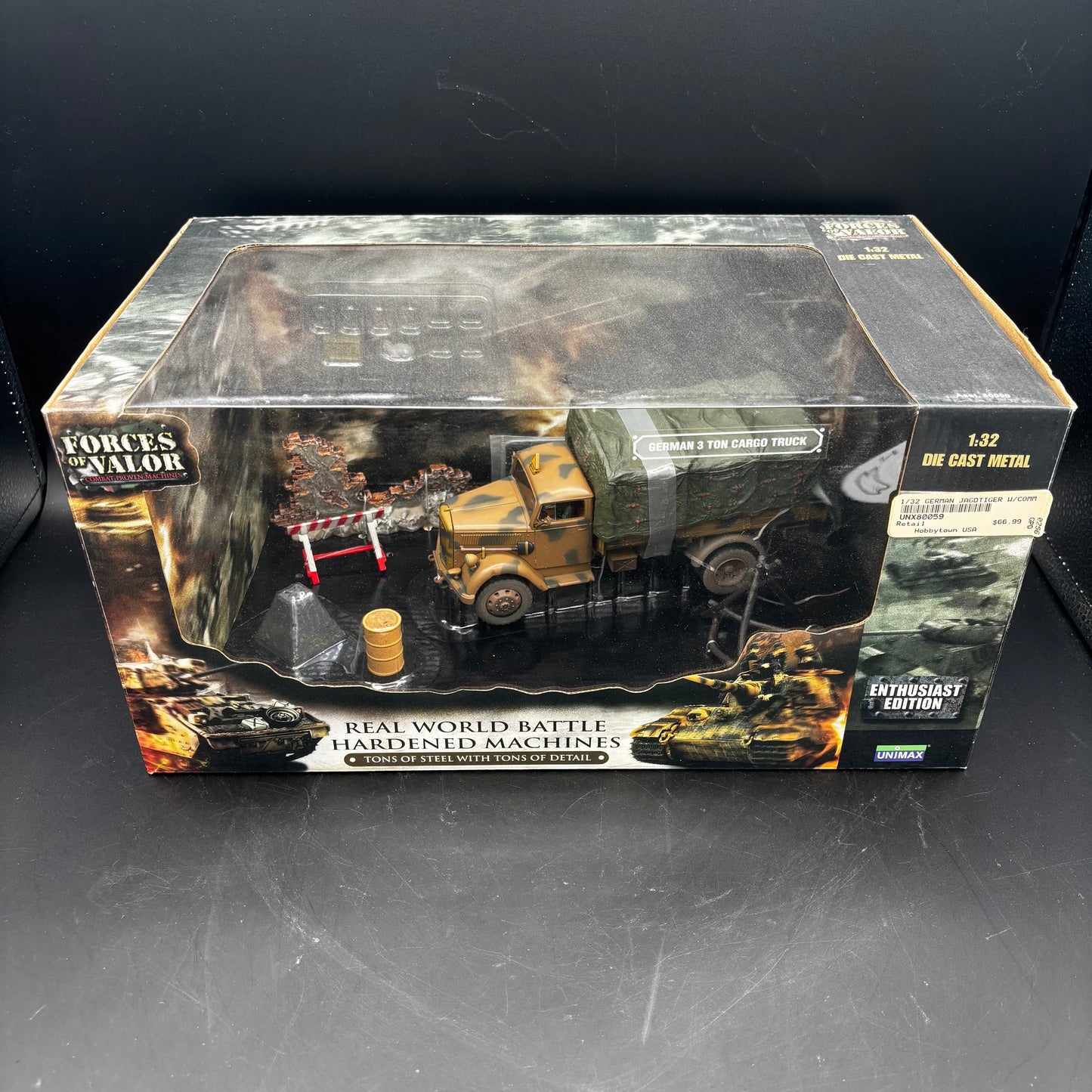 German 3 Ton Cargo Truck (Opel Blitz) ;  Wehrmacht (Forces of Valor (Unimax), 1/32)