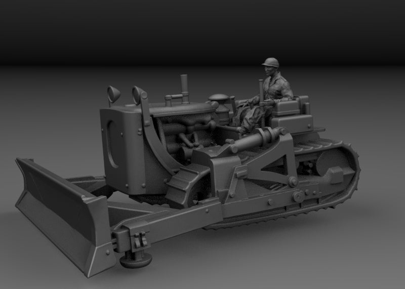 Engineers of Victory: US D7 Bulldozer and Driver