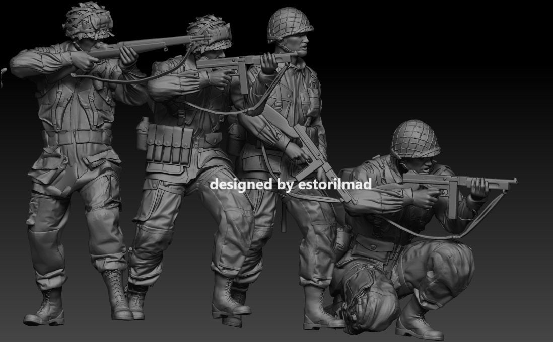 Street Fighting at Carentan: US Paratroopers