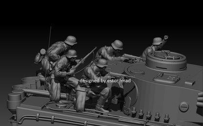 Panzer Grenadiers: Tiger I Tank Riders V2