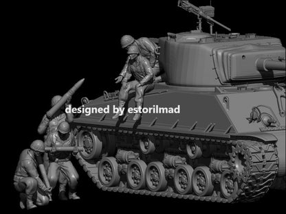 Steel Rain Logistics: Sherman Tank Crew Ammunition Pack