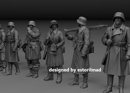 Frozen Siege: Wehrmacht Infantry at Leningrad