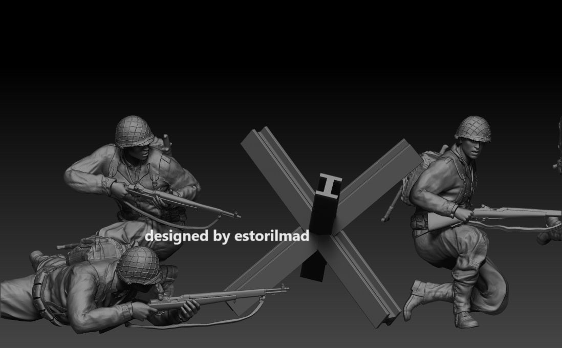 Storming the Atlantic Wall: Omaha Beach Infantry