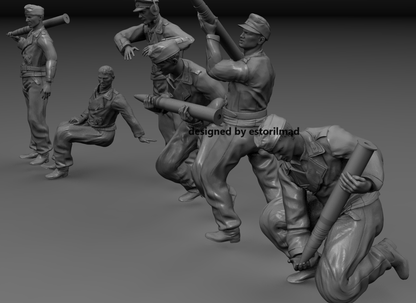 Steel Rain: Tiger I Tank Crew in Action