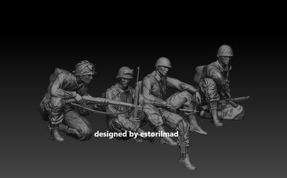 Armor Support: US Paratrooper Tank Riders