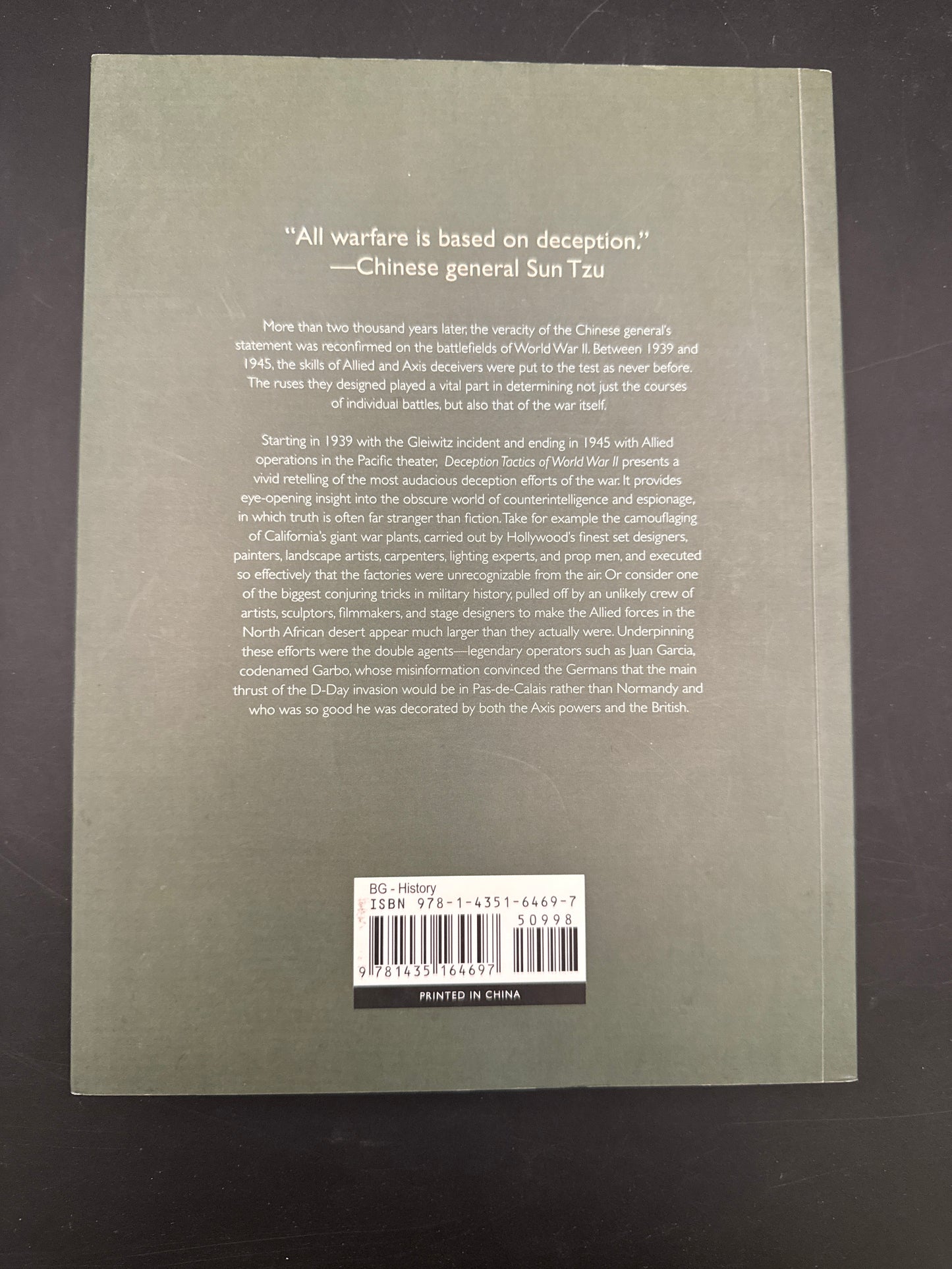 Deception Tactics of World War II Cunning, Camouflage, and the Art of Misdirection