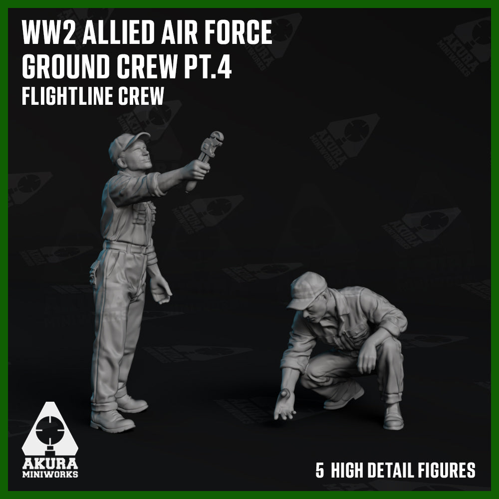 WW2 Allied Ground Crew Pt.4 Flightline Crew