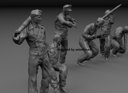 Steel Rain: Tiger I Tank Crew in Action