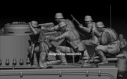 Panzer Grenadiers: Tiger I Tank Riders V2