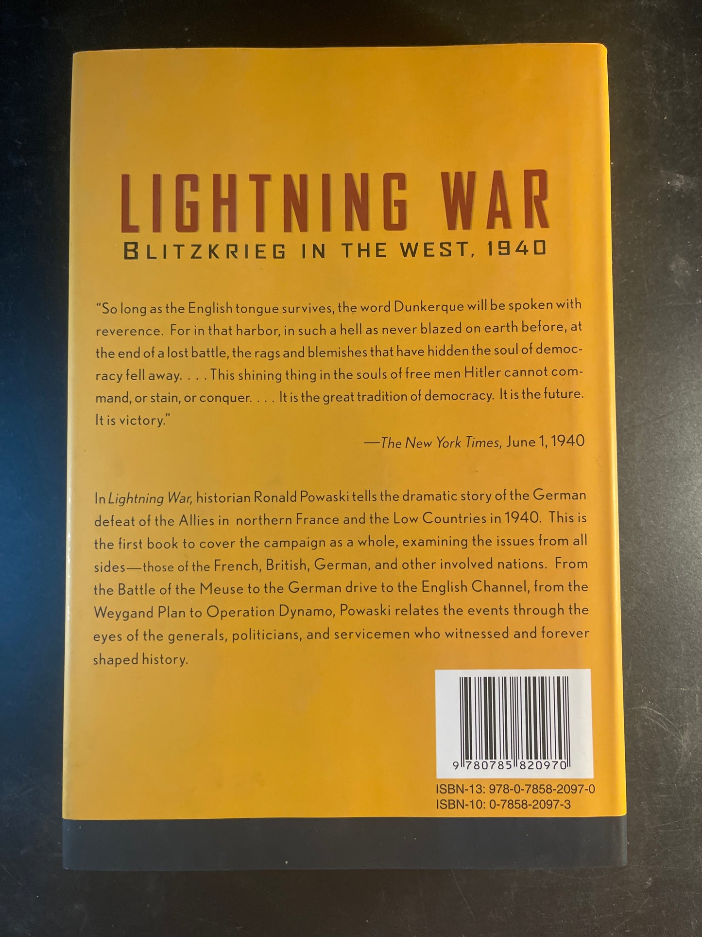 Lightning War Blitzkrieg in the West, 1940