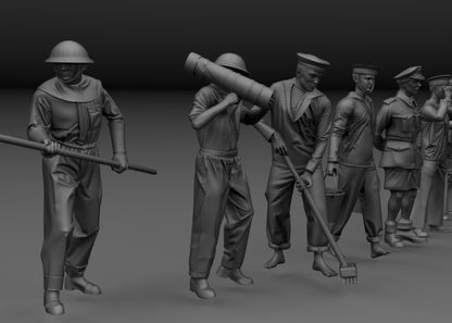 Royal Navy Service: British Sailor Deck Crew Pack