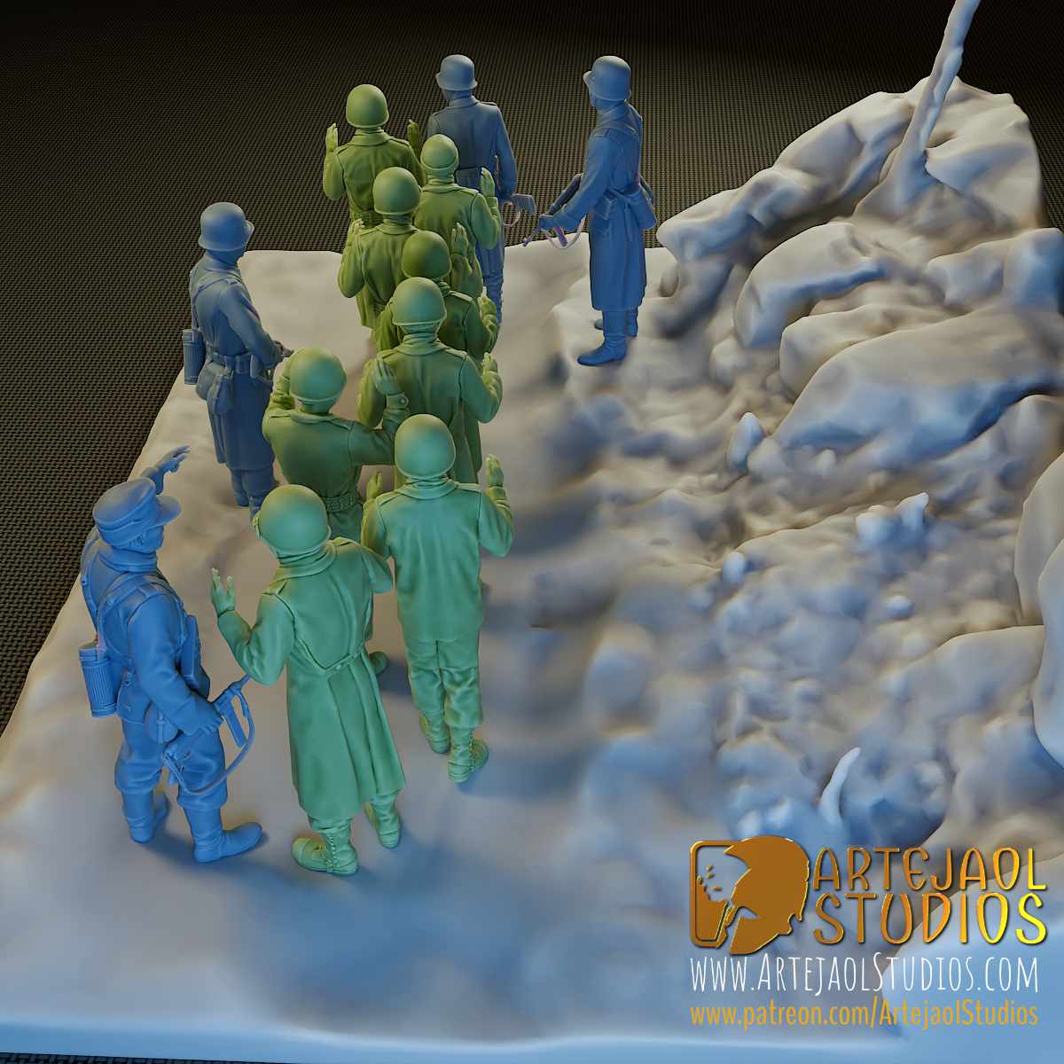 Winter Captives: The Ardennes Offensive
