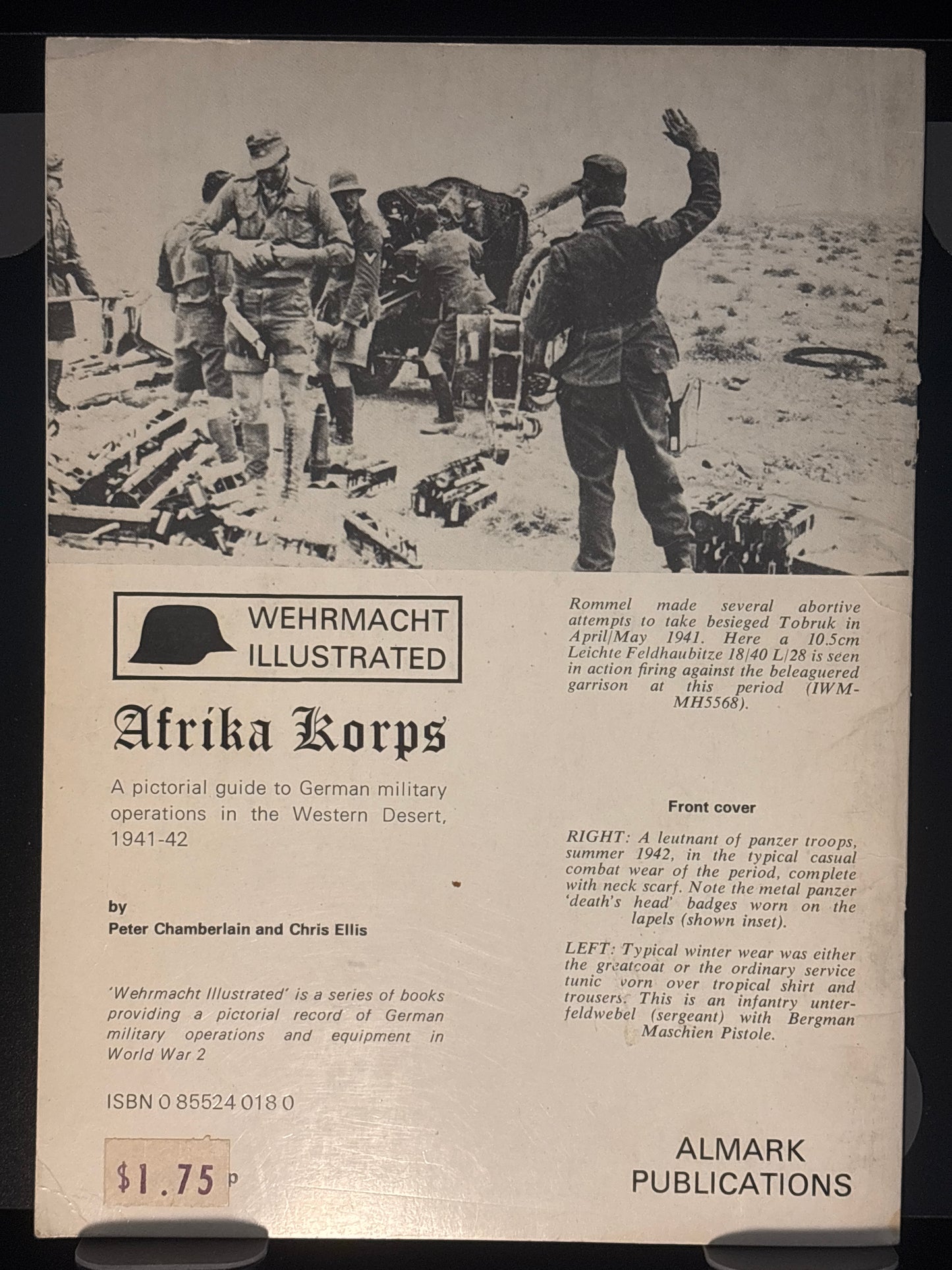 Afrika Korps: German military operations in the Western Desert, 1941-42 (Wehrmacht illustrated, no. 1)