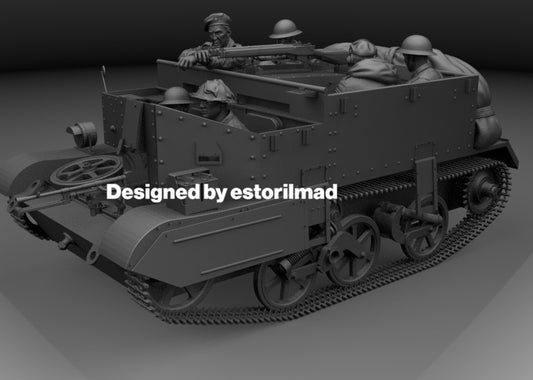 Iron Steeds of the Commonwealth: Bren Carrier & Crew