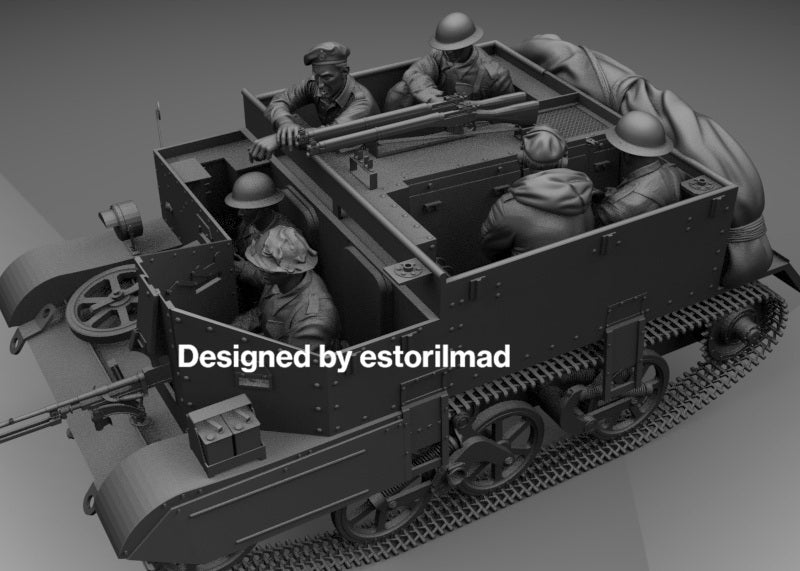 Iron Steeds of the Commonwealth: Bren Carrier & Crew