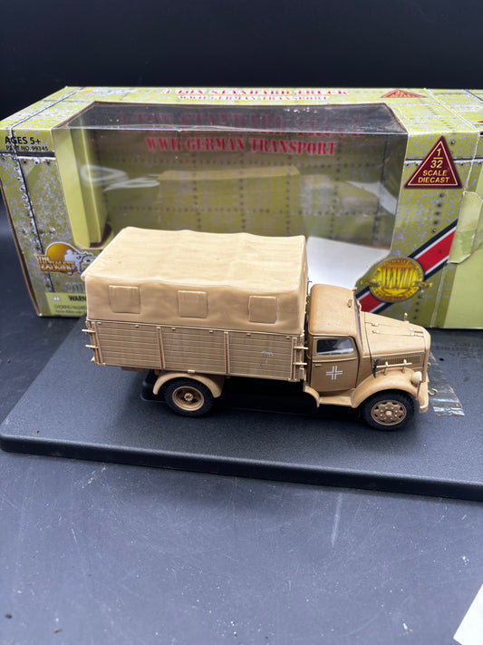 Opel Blitz 3-Ton Standard Truck ;  German Wehrmacht  (21st Century Toys, 1/32)