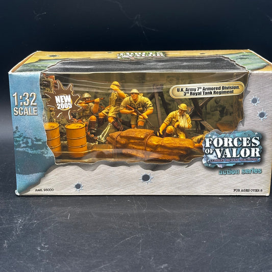 U.K. Army 7th Armored Division, 3rd Royal Tank Regiment ;  7th Armoured Division (Desert Rats), 3rd Royal Tank Regiment  (Forces of Valor (Unimax), 1/32)