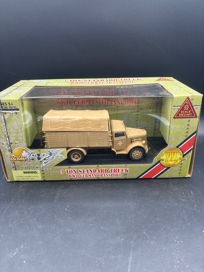 Opel Blitz 3-Ton Standard Truck ;  German Wehrmacht  (21st Century Toys, 1/32)