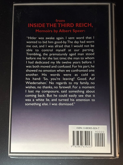 Inside the Third Reich Memoirs
